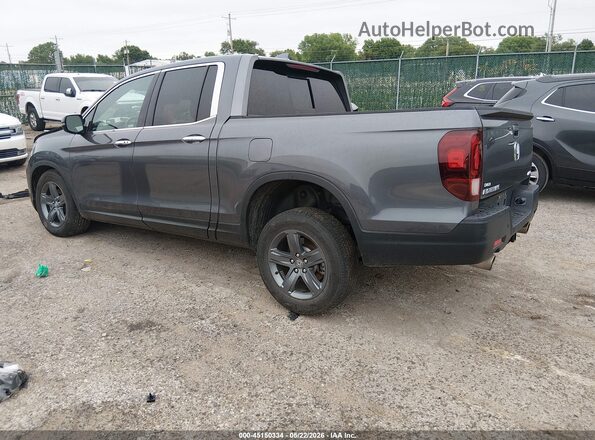 5FPYK3F75PB059955 2023 HONDA RIDGELINE Gray Rear left
