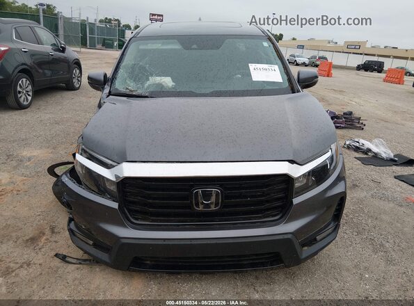 5FPYK3F75PB059955 2023 HONDA RIDGELINE Gray Instrument cluster view