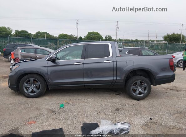 5FPYK3F75PB059955 2023 HONDA RIDGELINE Gray 360 interior view