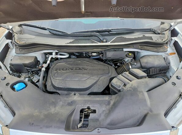 5FPYK3F76MB022747 2021 HONDA RIDGELINE Белый Вид задней части салона
