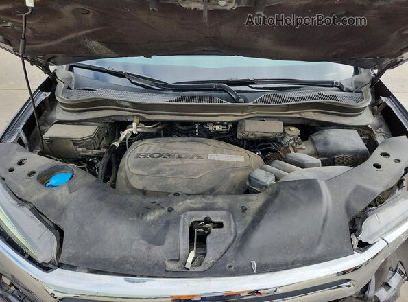 5FPYK3F77KB016534 2019 HONDA RIDGELINE Gray Вид задньої частини салону
