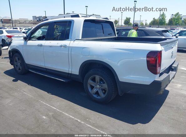 5FPYK3F77NB014285 2022 HONDA RIDGELINE White Rear left