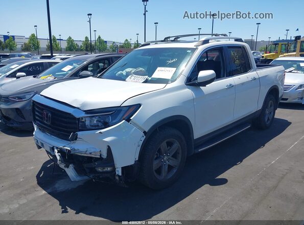 5FPYK3F77NB014285 2022 HONDA RIDGELINE White Front left