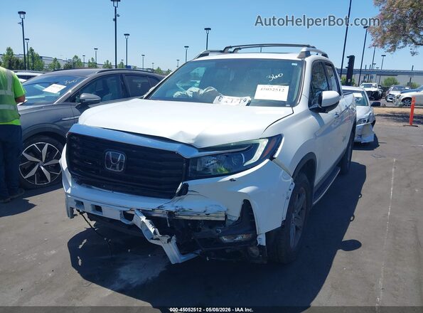 5FPYK3F77NB014285 2022 HONDA RIDGELINE White Front view