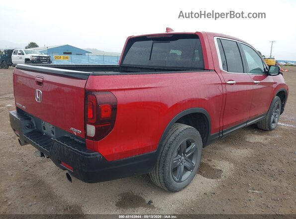 5FPYK3F77PB050819 2023 HONDA RIDGELINE Red Trasero derecho
