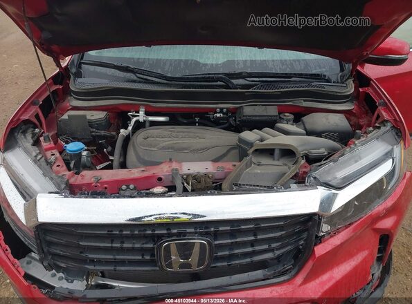 5FPYK3F77PB050819 2023 HONDA RIDGELINE Red Vista trasera