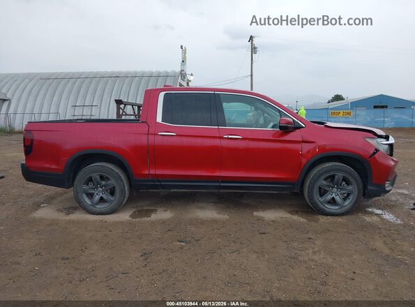 5FPYK3F77PB050819 2023 HONDA RIDGELINE Red Vista interior de 360 grados