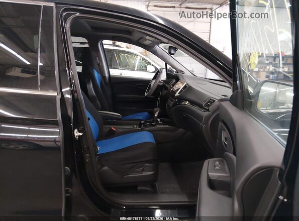 5FPYK3F78HB037868 2017 HONDA RIDGELINE Black Front interior view