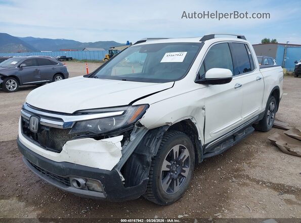 5FPYK3F78JB003595 2018 HONDA RIDGELINE White Vista frontal
