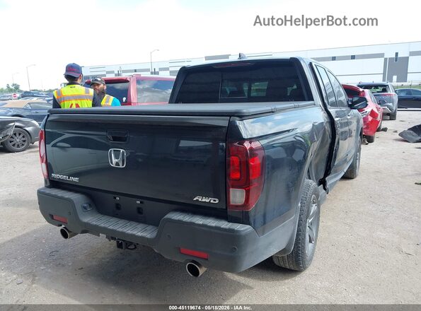 5FPYK3F78NB019463 2022 HONDA RIDGELINE Черный Задняя правая четверть