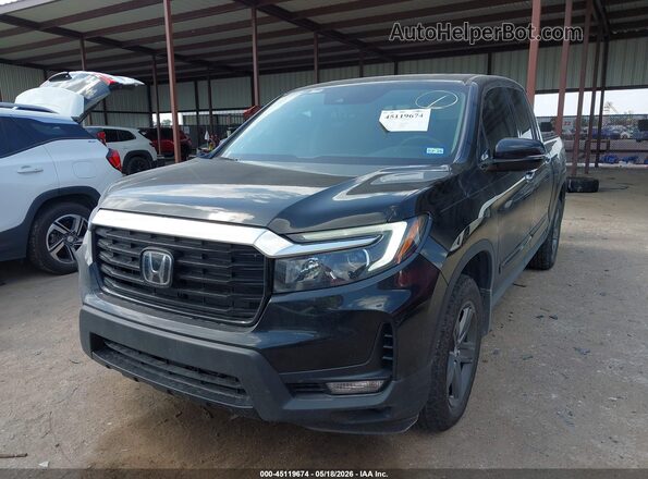 5FPYK3F78NB019463 2022 HONDA RIDGELINE Черный Передняя левая четверть