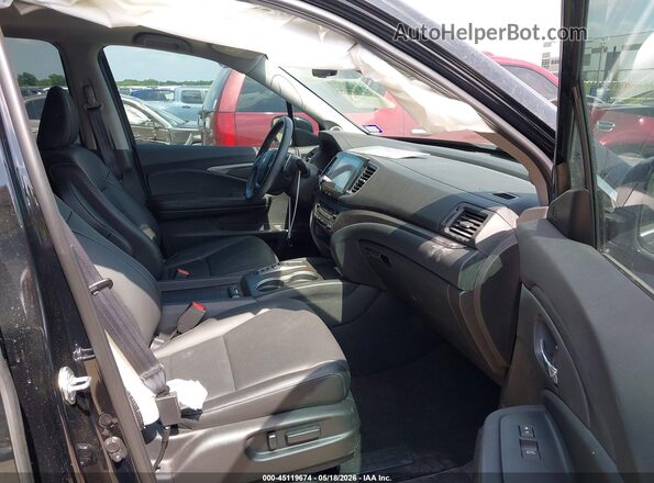 5FPYK3F78NB019463 2022 HONDA RIDGELINE Черный Вид салона спереди