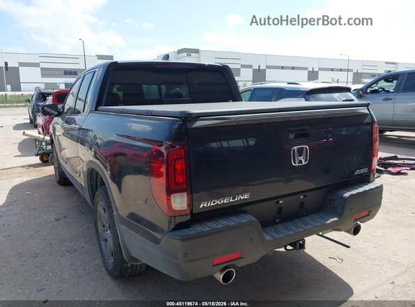 5FPYK3F78NB019463 2022 HONDA RIDGELINE Черный Задняя левая четверть