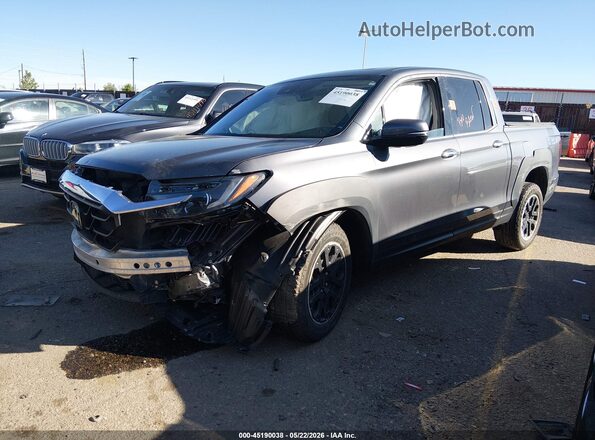 5FPYK3F7XPB013943 2023 HONDA RIDGELINE Gray Передня ліва чверть
