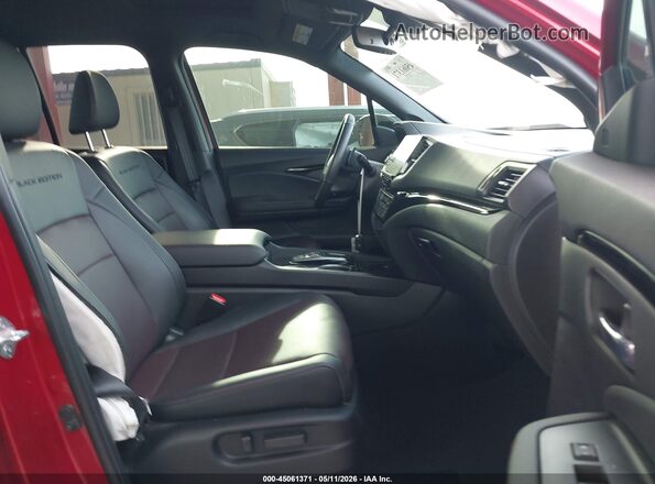 5FPYK3F84SB039522 2025 HONDA RIDGELINE Red Widok wnętrza z przodu