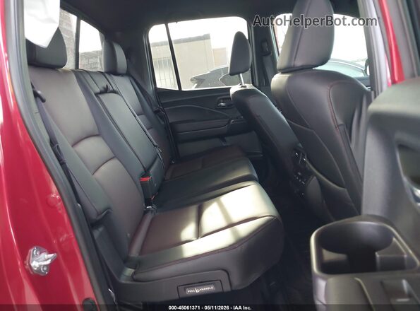 5FPYK3F84SB039522 2025 HONDA RIDGELINE Red Widok naklejki z numerem VIN
