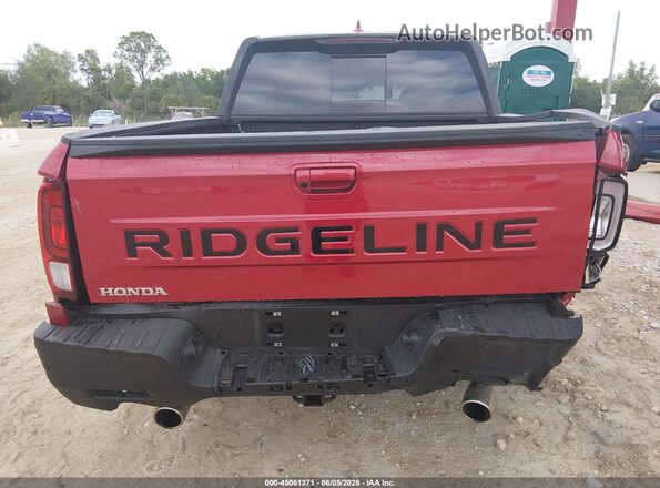 5FPYK3F84SB039522 2025 HONDA RIDGELINE Red Widok z przodu