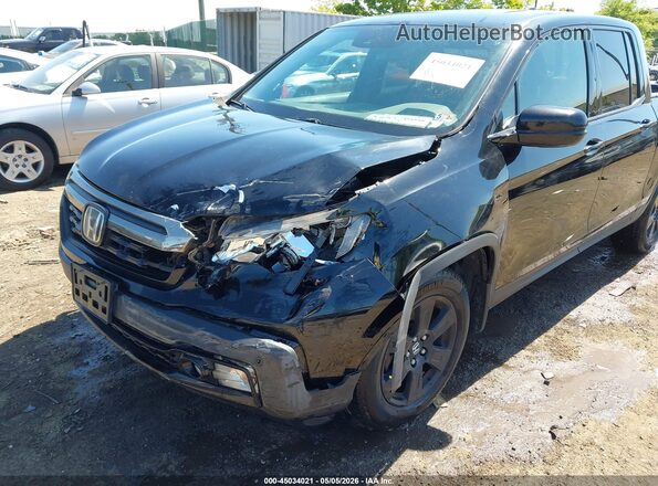 5FPYK3F85KB017271 2019 HONDA RIDGELINE Black Front view