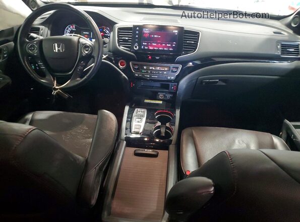 5FPYK3F85MB016589 2021 HONDA RIDGELINE White Вид панелі приладів