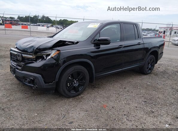 5FPYK3F86KB036721 2019 HONDA RIDGELINE Black Vista tres cuartos delantera izquierda