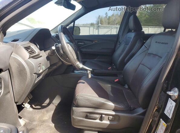 5FPYK3F88MB500904 2021 HONDA RIDGELINE Black Widok wnętrza z przodu