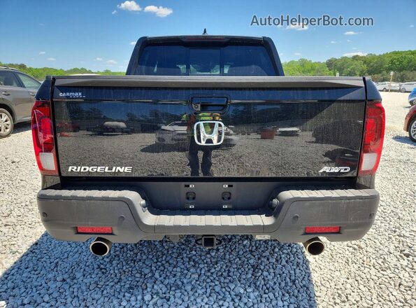 5FPYK3F88NB036126 2022 HONDA RIDGELINE Black Вид ззаду