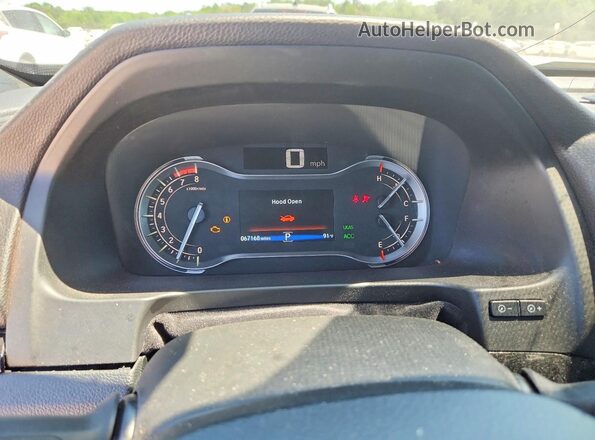 5FPYK3F88NB036126 2022 HONDA RIDGELINE Black Вид щитка приладів