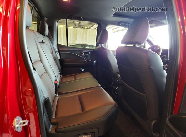5FPYK3F88SB009651 2025 HONDA RIDGELINE Maroon Вид задніх сидінь