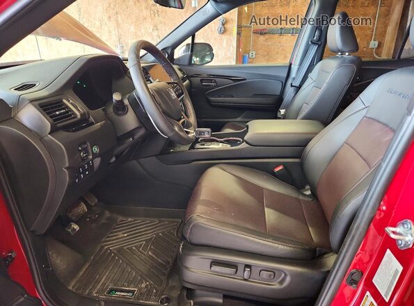 5FPYK3F88SB009651 2025 HONDA RIDGELINE Maroon Вид салону спереду