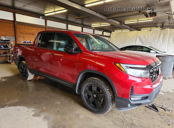 5FPYK3F88SB009651 2025 HONDA RIDGELINE Maroon Передня права чверть