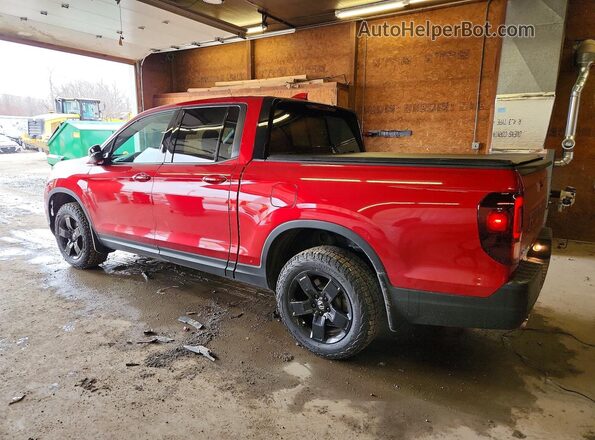 5FPYK3F88SB009651 2025 HONDA RIDGELINE Maroon Задня ліва чверть