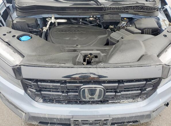 5FPYK3F89RB025240 2024 HONDA RIDGELINE Blue Widok wnętrza z tyłu
