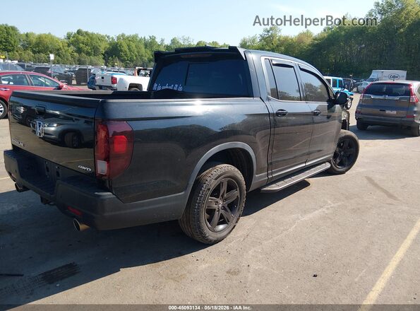 5FPYK3F8XNB025693 2022 HONDA RIDGELINE Black Задня права чверть