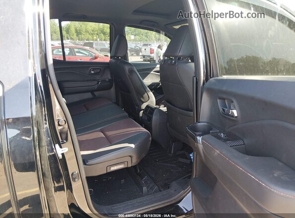5FPYK3F8XNB025693 2022 HONDA RIDGELINE Black Вид наклейки з VIN-кодом