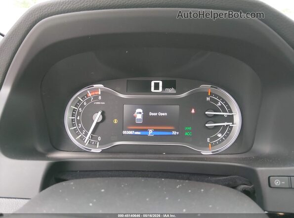5FPYK3F8XPB012395 2023 HONDA RIDGELINE Light Blue Հետևի նստատեղերի տեսք