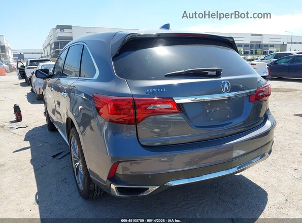 5FRYD3H53HB005200 2017 ACURA MDX Gray Հետևի ձախ