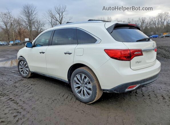5FRYD4H4XGB014357 2016 ACURA MDX White 
