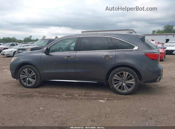 5FRYD4H54HB033478 2017 ACURA MDX Gray Vista interior de 360 grados