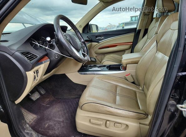 5FRYD4H87HB019388 2017 ACURA MDX Black 