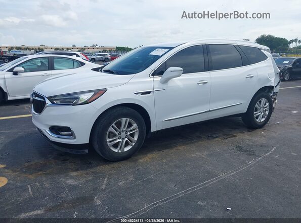 5GAERAKW1KJ317836 2019 BUICK ENCLAVE Белый Передняя левая четверть