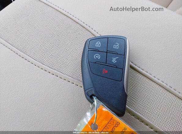 5GAERARS0SJ104167 2025 BUICK ENCLAVE White Dashboard view