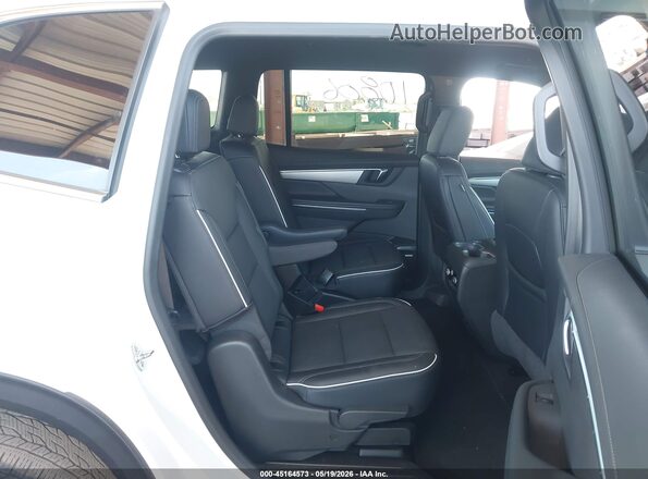 5GAERARS0SJ187602 2025 BUICK ENCLAVE White VIN კოდის სტიკერის ხედი