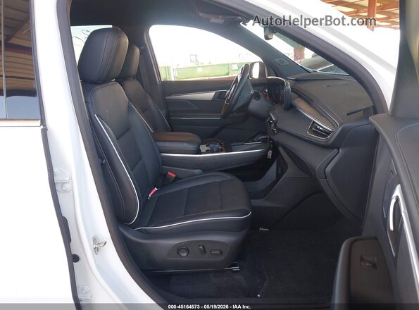5GAERARS0SJ187602 2025 BUICK ENCLAVE White წინა სალონის ხედი