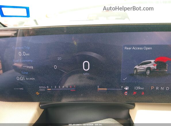 5GAERARS8SJ106832 2025 BUICK ENCLAVE Белый Вид задних сидений