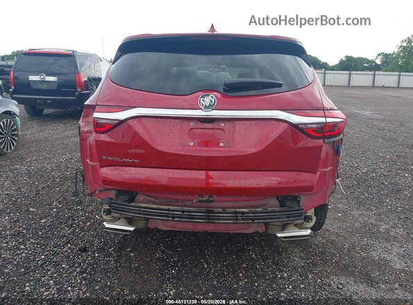 5GAERBKW2MJ203711 2021 BUICK ENCLAVE Red Vista frontal