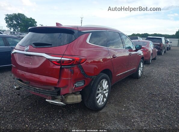 5GAERBKW2MJ203711 2021 BUICK ENCLAVE Red Trasero derecho
