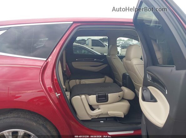 5GAERBKW2MJ203711 2021 BUICK ENCLAVE Red Vista de la etiqueta del VIN