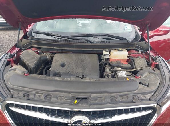 5GAERBKW2MJ203711 2021 BUICK ENCLAVE Red Vista trasera