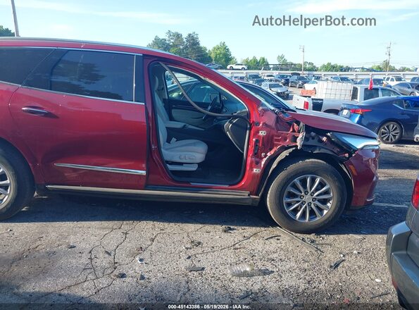 5GAERBKW8NJ157030 2022 BUICK ENCLAVE Red 
