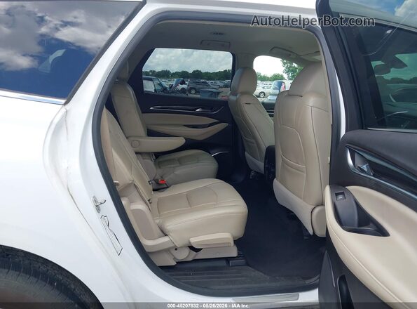 5GAERBKW9KJ190307 2019 BUICK ENCLAVE White Vista de la etiqueta del VIN
